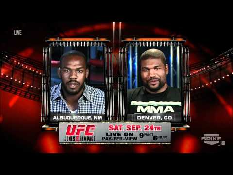 Jon Jones vs Rampage Jackson Interview