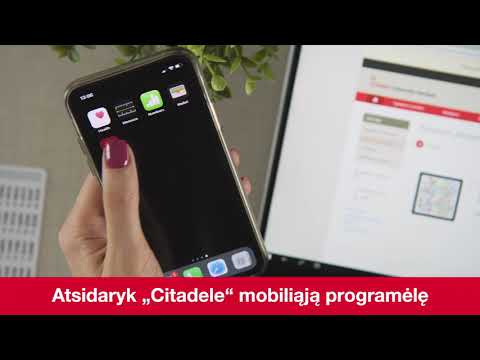 Kaip aktyvuoti MobileSCAN?