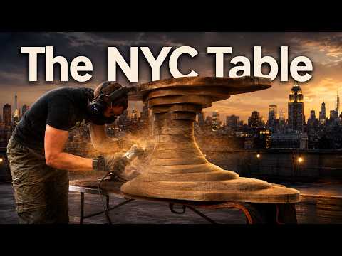 I Built My Most Ambitious Table Yet… Then Drove It 16 Hours to NYC