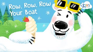 Row Row Row Your Boat Song | Children songs &amp; Nursery Rhymes | Kids Academy