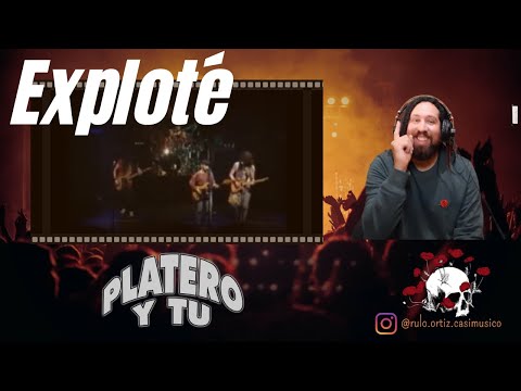 Reac. a Platero y Tú - El Rose de tu cuerpo - Rulo el Casi Musico