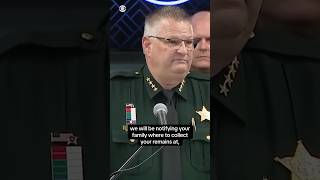 Florida sheriff tells protesters, &quot;We will kill you, graveyard dead&quot; if they use weapons #shorts