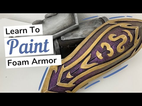 Learn to Paint EVA Foam Armor || Cosplay Tutorial