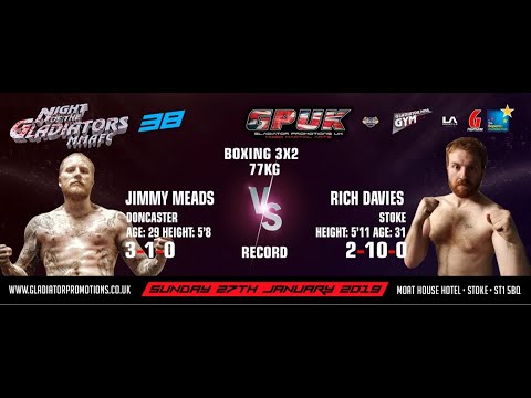 GPUK: Night Of The Gladiators 38 - Jimmy Meads VS Rich Davies