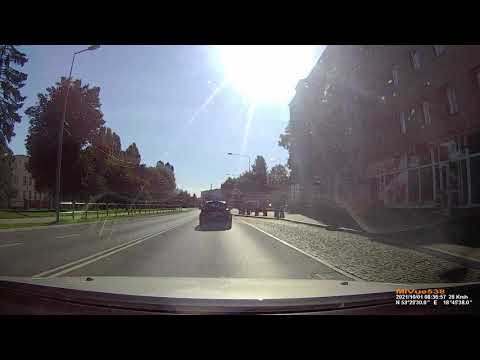 Zdany egzamin na prawo jazdy wraca do Word Grudziądz. Wjazd do Word. Nauka jazdy - trasa egzaminu