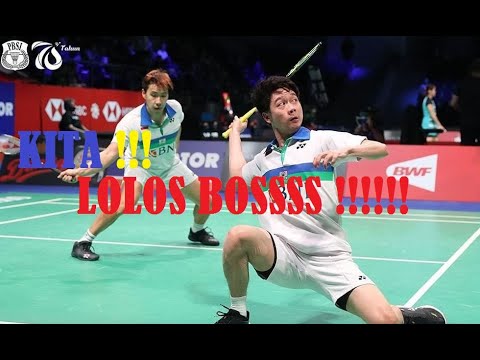 Kevin Sanjaya Marcus GIDEON vs Daniel LUNDGAARD Mathias THYRRI QF Hylo Open 2021