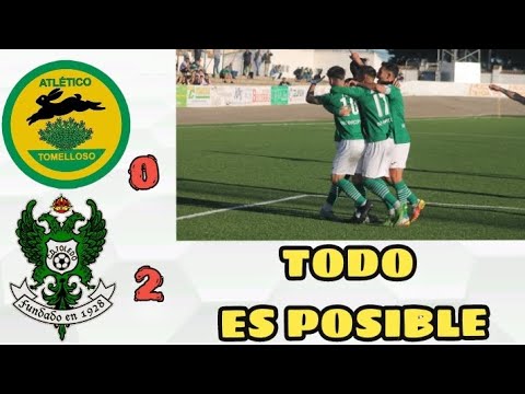 ATLÉTICO TOMELLOSO 0-2 CD TOLEDO: DESCENSO DIRECTO SALVADO Y... SIGUE EL SUEÑO DEL PLAYOFF