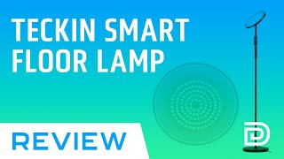 Teckin Smart Dimmable LED WiFi Floor Lamp Review | Amazon Alexa GOOGLE ASSISTANT Smart Life App
