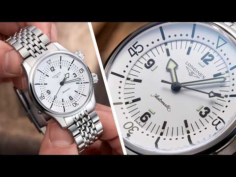 Longines' Iconic Dive Watch Gets a White Dial