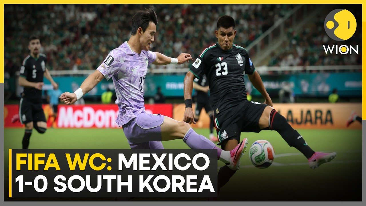 FIFA World Cup 2026: Mexico Edge South Korea 1-0 , World Cup Clash Heats Up | WION News