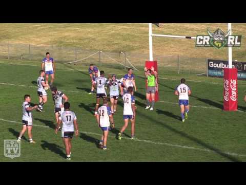 2017 CRRL - R7 1st Grade Highlights - Goulburn Workers Bulldogs Vs. Belconnen united Sharks