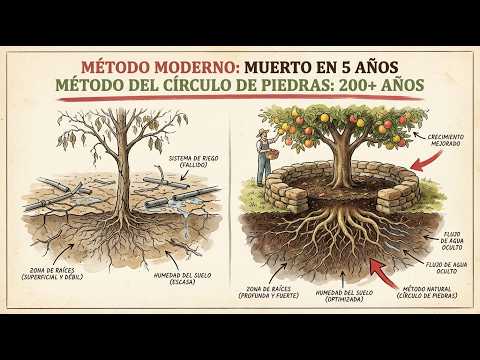 60 años, cero riego. El único método romano que lo cambia todo