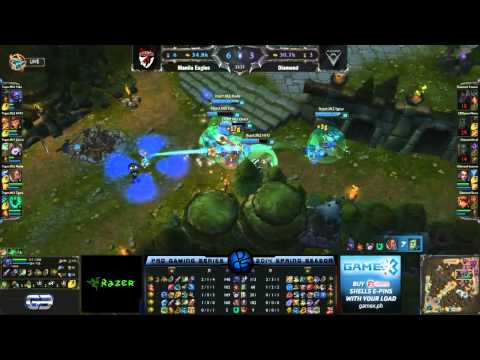 PGS 2014 Spring Season W4D1 - Manila Eagles vs Diamond - Game 2