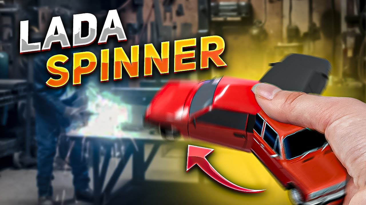 Tres coches convertidos en spinner