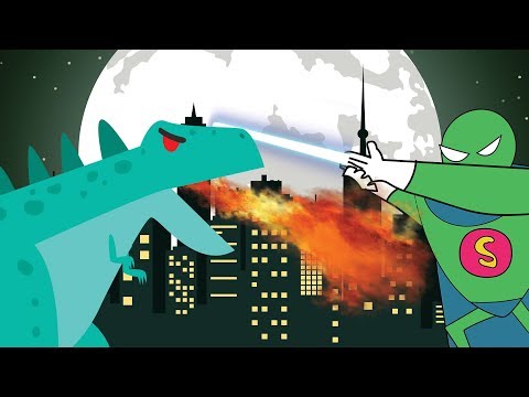 Incredibles Heroes 2D English Dub Episode 04 (4K) | JackGreen Hero vs Tyrannosaurus Rex