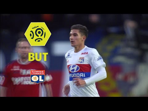 But Houssem AOUAR (79') / Amiens SC - Olympique Lyonnais (1-2)  / 2017-18