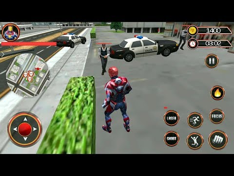 Grand Superhero KungFu City Fighter Robot Game, Gameplay