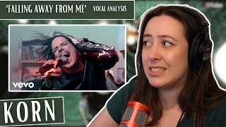 First Time Watching KORN Falling Away from Me | Vocal Coach Reaction (& Analysis)