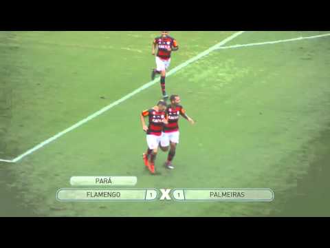 Gols - Brasileirão: Flamengo 1 x 2 Palmeiras