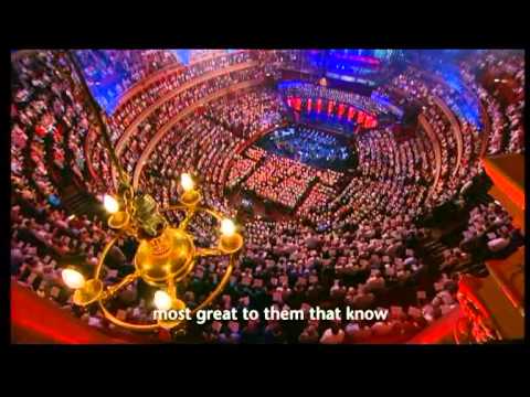 THAXTED-I VOW TO THEE, MY COUNTRY at ROYAL ALBERT HALL,LONDON