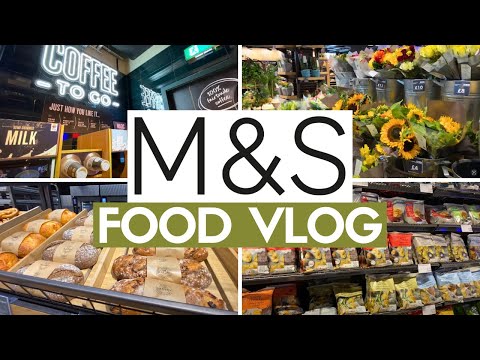 M&S FOOD HALL | Compras na mercearia | O melhor supermercado do Reino Unido?! | Comida de luxo | JOS ATKIN