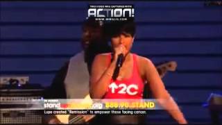 Jennifer Hudson Feat Common Performs Remission Live at Stand Up 2 Cancer 5 Sept