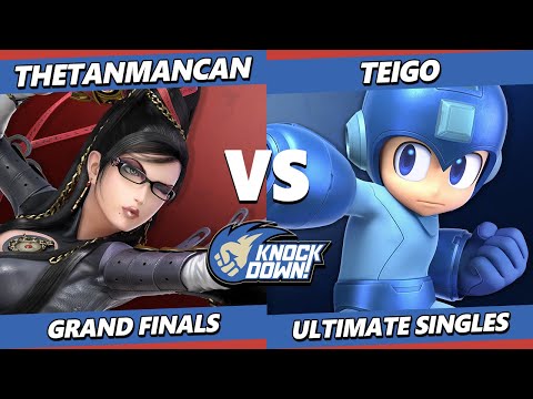 KdAE1 GRAND FINALS - TheTanmanCan (Bayonetta) Vs. Teigo (Mega Man) Smash Ultimate - SSBU