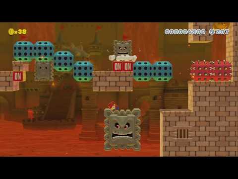 Return to Thwomp Fort by Spintintin - Super Mario Maker 2 - No Commentary 1by