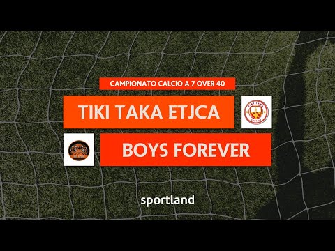 HIGHLIGHTS • Calcio a 7 Over 40 • Tiki Taka New Team Over 40 v Boys Forever