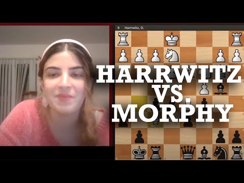 Daniel Harrwitz vs. Paul Morphy, 1858 (Game 3) | Chess and Psychology - IM Dorsa Derakhshani