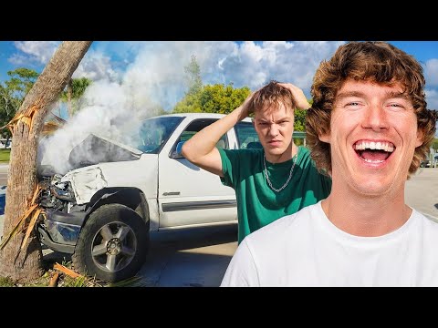 I Crashed My Fan's Truck!