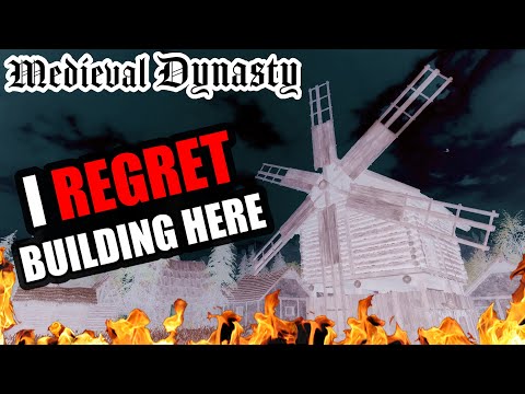 I Rebuilt My ENTIRE Village! Here's How: Medieval Dynasty Village Building Tips