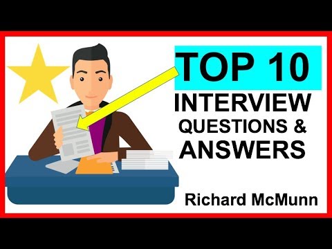 TOP 10 INTERVIEW Questions and ANSWERS! (PASS)