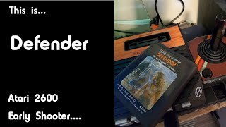 This is Defender for the Atari 2600