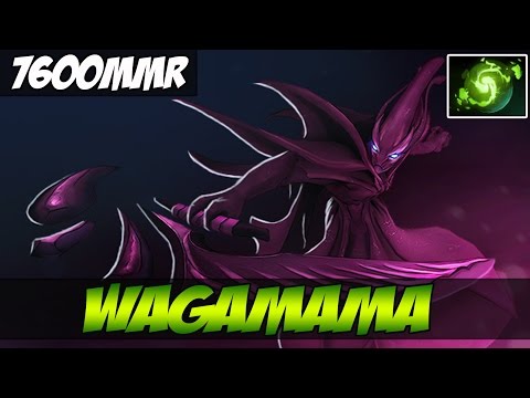 Wagamama 7600 MMR Plays Spectre vol 1 - Dota 2
