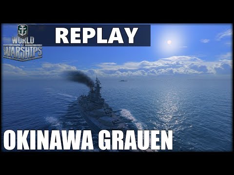 MISSOURI, Okinawa Standard! - World of Warships | [Replay] [DE] [60fps]