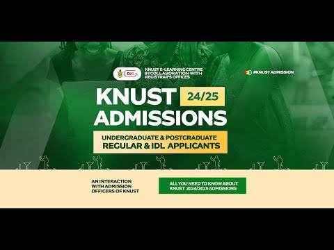 KNUST ADMISSIONS 24/25|AN INTERACTION WITH ADMISSION OFFICERS OF KNUST