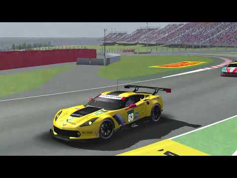 GTR2: Catalunya race finish in Corvette C7R