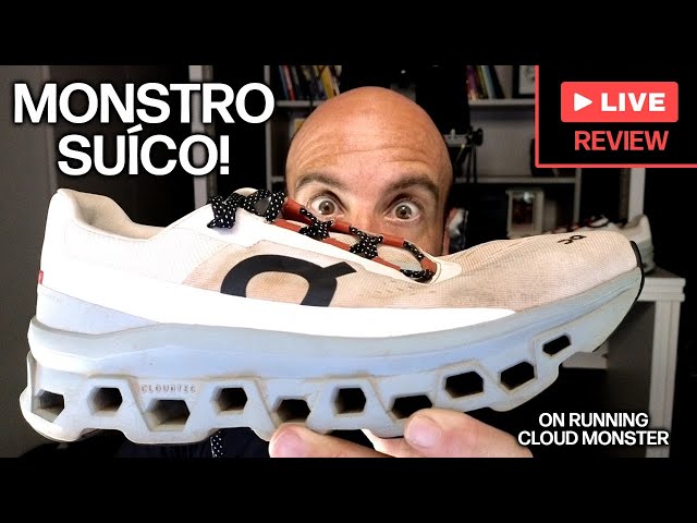 o MONSTRÃO da On Running | Cloud Monster | review