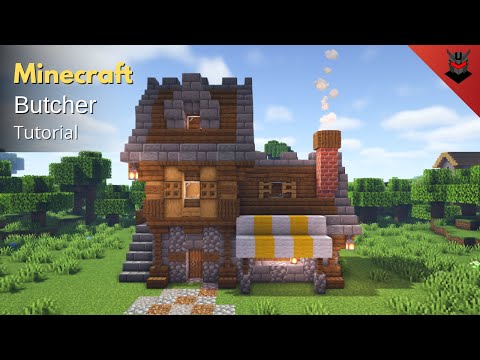 Medieval Butcher's House in Minecraft - Build Guide!