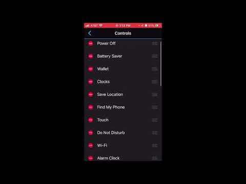 Edit Controls Menu - Garmin Fenix 7 (Using Garmin Connect App)