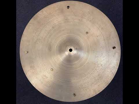 16” Zildjian A. 70s Large-Stamp Crash Cymbal w/ 6 Rivets - 924g image 6
