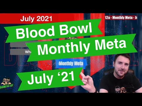 Blood Bowl Monthly Meta - What’s Legal? What’s Lethal? July 2021 (Bonehead Podcast)