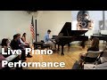 Live Jacksfilms Piano Performance