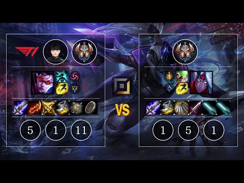 T1 Gumayusi Vayne vs Varus Bot - KR Patch 10.12