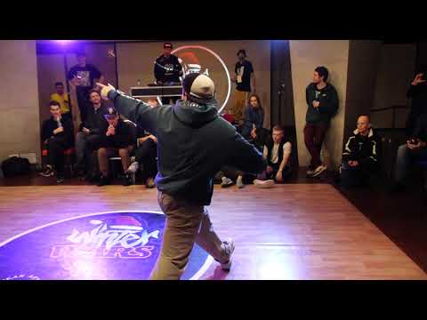 pro 1x1 bboy Bruce Almighty vs Сплошной - брейкданс батл WINTER WARS 2020