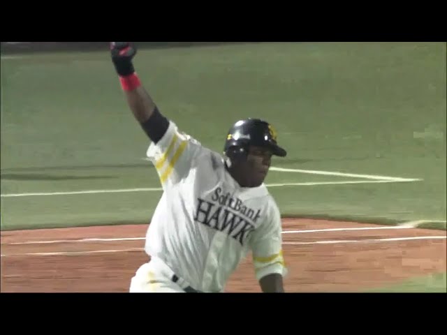 【ファーム】ホークス・コラスがバックスクリーンへ意地の一発を放つ!! 2018/7/16 H-T(ファーム)