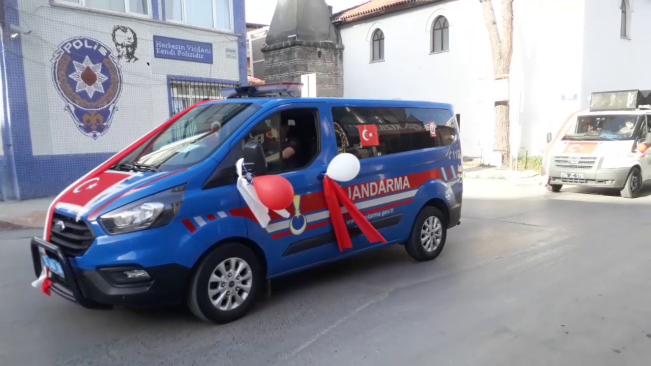 Bafra’da 19 Mayıs Konvoy İle Kutlandı