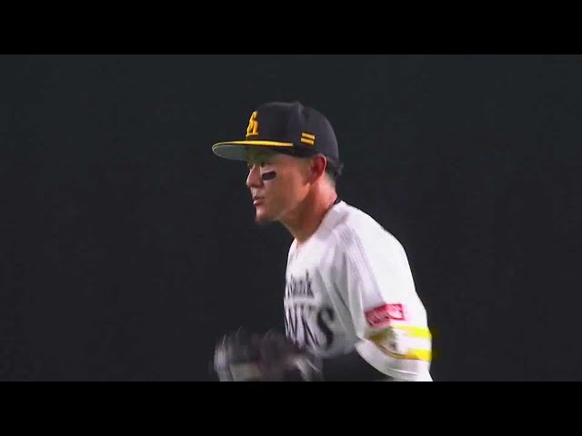 【7回表】ポジショニングが光る!! ホークス・牧原大成 ヒット性の当たりもセカンドゴロに!! 2023年6月8日 福岡ソフトバンクホークス 対 横浜DeNAベイスターズ