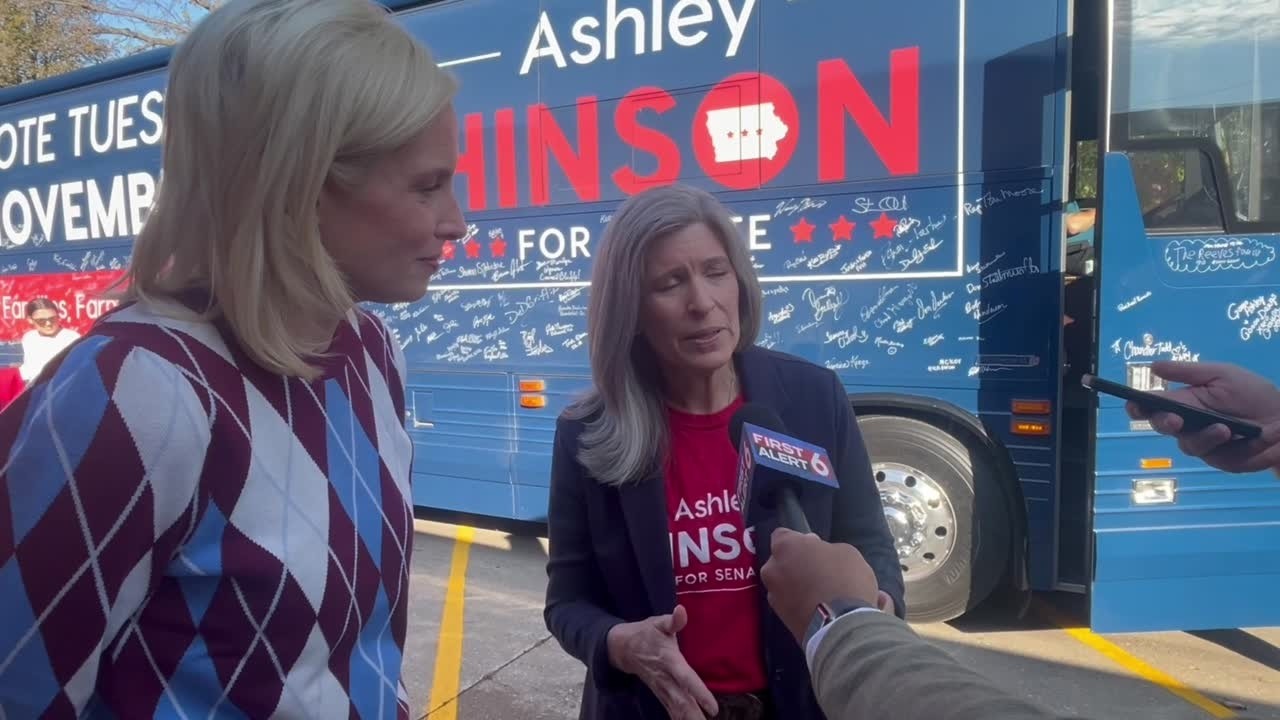 Video: Ernst cites aging parents, incoming grandchild in decision to exit Senate